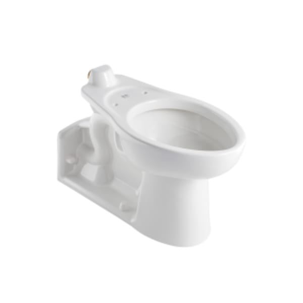 Priolo® 1.1 - 1.6 gpf (4.2 - 6.0 Lpf) Chair Height Back Spud Back Outlet Elongated EverClean® Bowl White