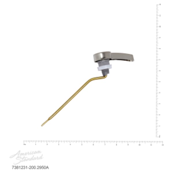 Left-Hand Trip Lever Brushed Nickel