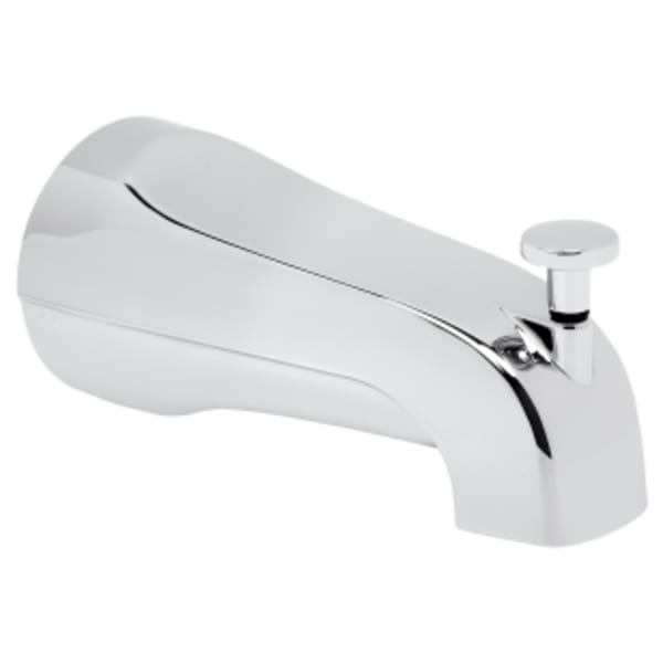 4" Slip-On Diverter Tub Spout in CHROME