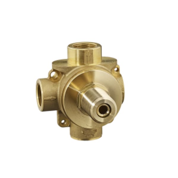 2-Way In-Wall Diverter Rough-In Valve With 2 Discrete/1 Shared Function