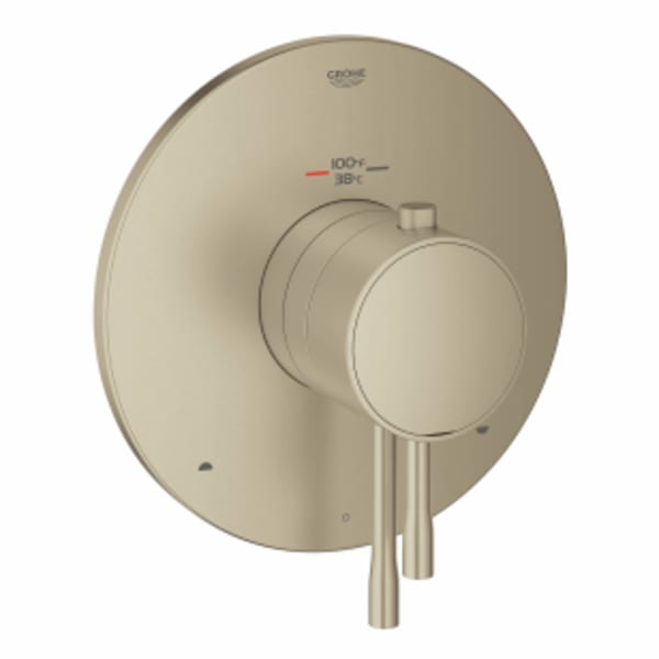 Dual Function Thermostatic Valve Trim in GROHE BRUSHED NICKEL