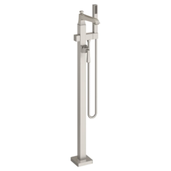 Town Square® S Freestanding Bathtub Faucet With Lever Handle for Flash® Rough-In Valve Brushed Nickel