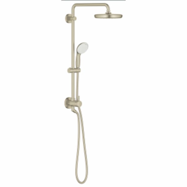 210 Shower System, 1.75 gpm in GROHE BRUSHED NICKEL