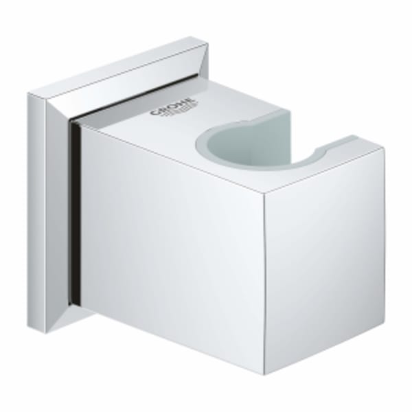 Grohe - Allure Brilliant 52 MM x 66 MM, StarLight Chrome, Metal, Wall Mount, Non-Adjustable, Holder for Hand Shower