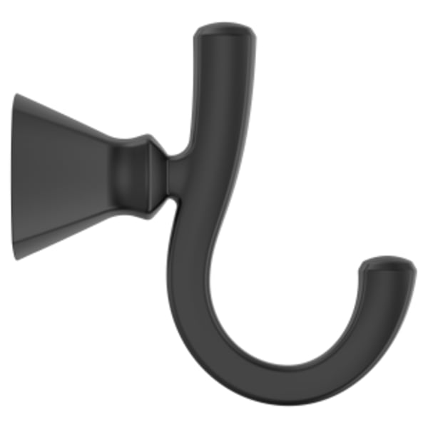Edgemere® Double Robe Hook Matte Black