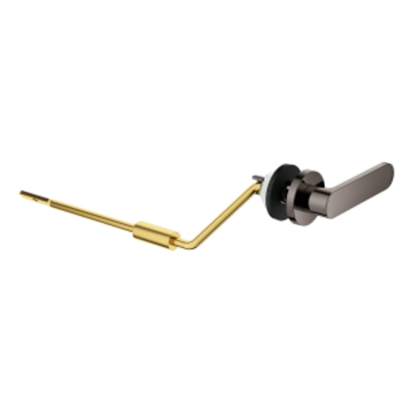 Essence Right-Hand Trip Lever in GROHE HARD GRAPHITE