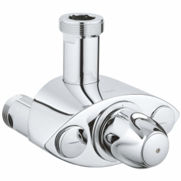 XL Exposed Central Thermostat in GROHE CHROME