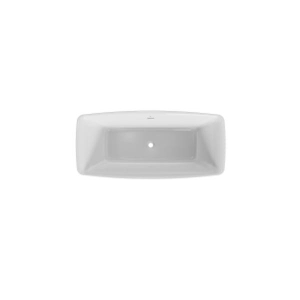 Equility® Slim 67" x 30" Freestanding Bathtub in CANVAS WHITE