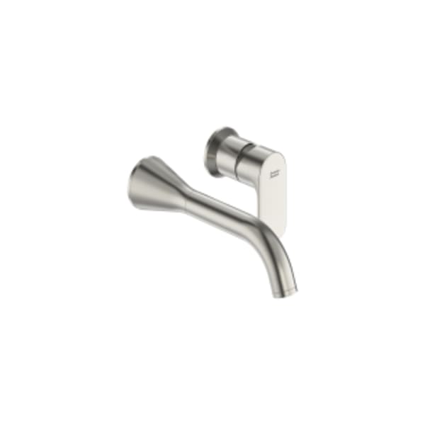 Aspirations Single Handle Wall-Mount Faucet 1.2 gpm/4.5 L/min With Lever Handle Brushed Nickel