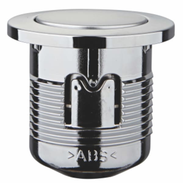 Push Button And Escutcheon in GROHE MATTE CHROME/CHROME