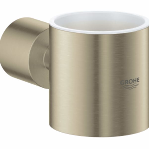 Holder For Glass, Soap Dish Or Soap Dispenser in GROHE BRUSHED NICKEL