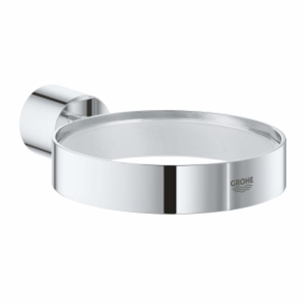 Holder For Glass, Soap Dish Or Soap Dispenser in GROHE CHROME