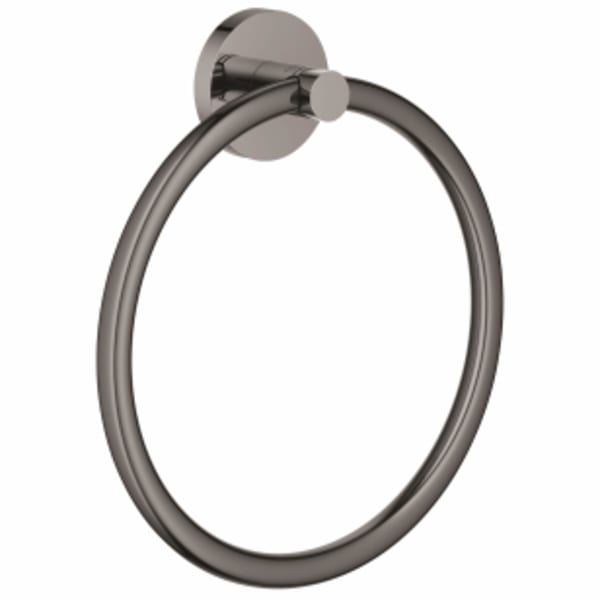 8" Towel Ring in GROHE HARD GRAPHITE
