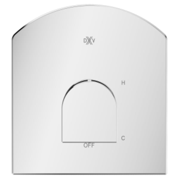 Equility Single Handle Pressure Balance Valve Trim Only in POLISHED CHROME