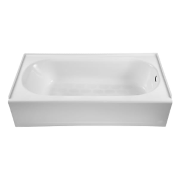 Byrdcliffe® 60" x 30" Alcove Bathtub with Right-Hand Drain in CANVAS WHITE