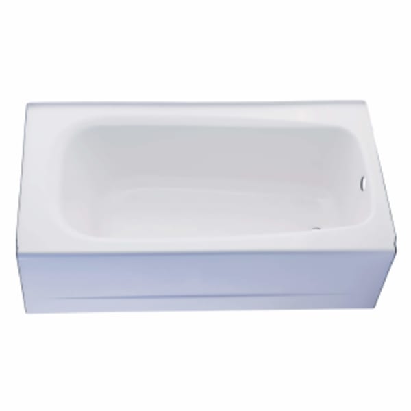 Hawkins® 60" x 32" Alcove Bathtub with Right-Hand Drain in CANVAS WHITE