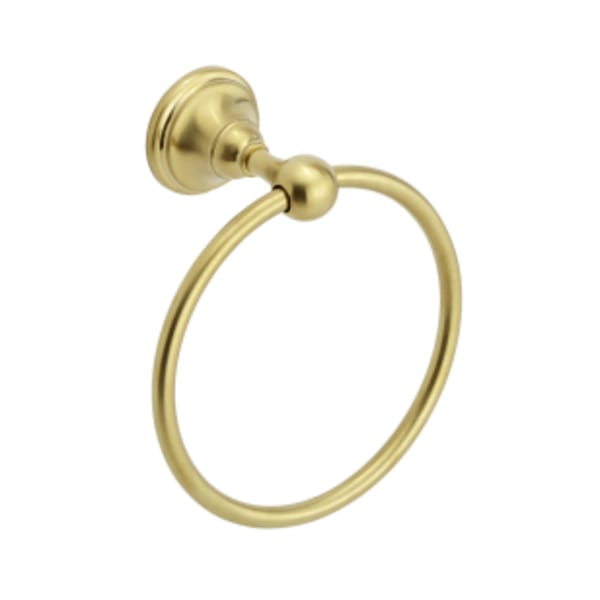 Randall® Towel Ring in SATIN BRASS