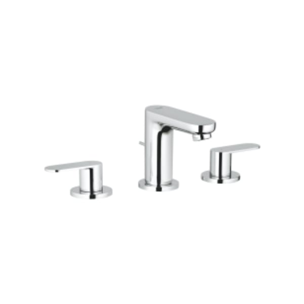 8" Widespread 2-Handle S-Size Bathroom Faucet 1.2 GPM in GROHE CHROME