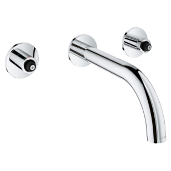 2-Handle Wall-Mount Faucet 1.2 GPM in GROHE CHROME