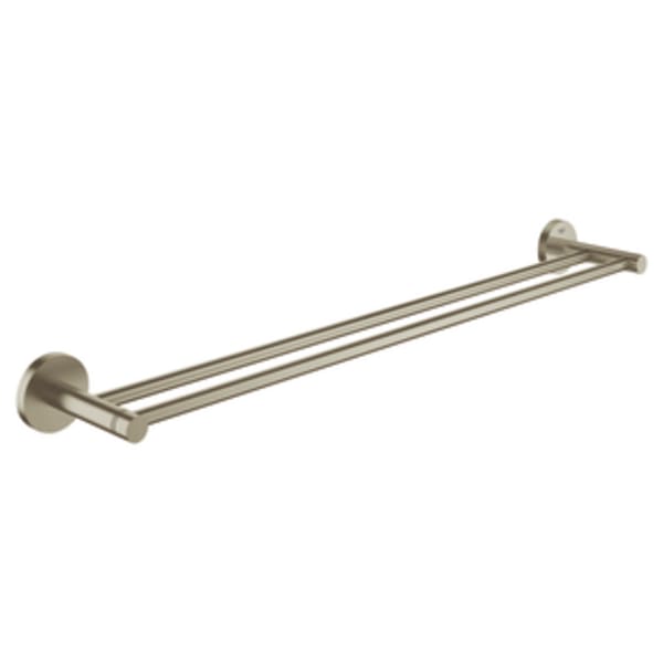 24" Double Towel Bar in BRUSHED NICKEL
