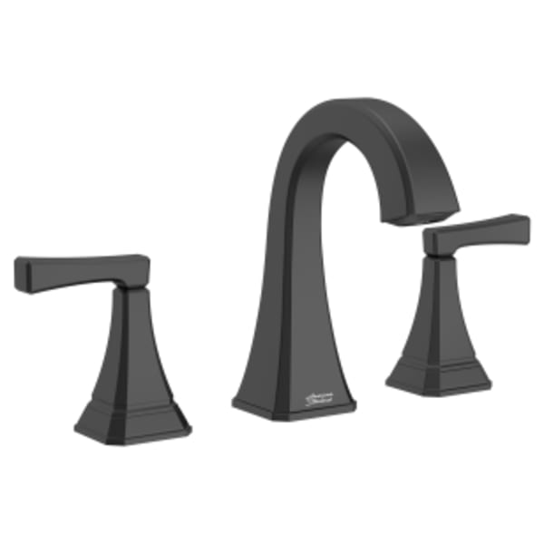 Crawford 8-Inch Widespread 2-Handle Bathroom Faucet 1.2 gpm/4.5 L/min With Lever Handles Matte Black