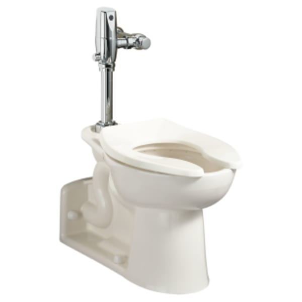 Priolo® Floor-Mount, Back Outlet EverClean® Bowl Less Seat White