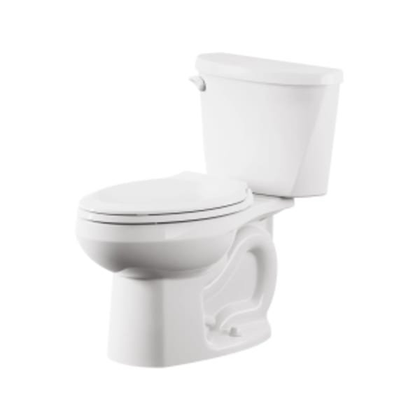 Colony®3 Two-Piece 1.28 gpf/4.8 Lpf Elongated 10-Inch Rough Toilet Less Seat White
