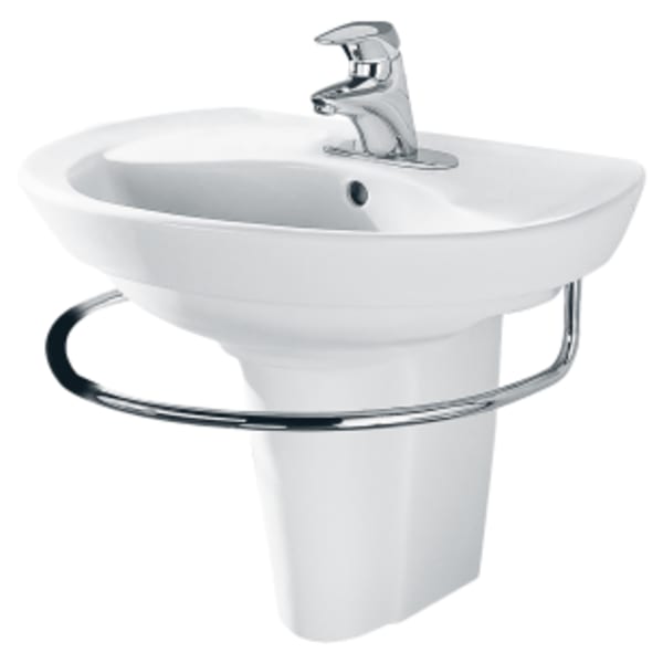 Ravenna® Center Hole Only Pedestal Sink Top White