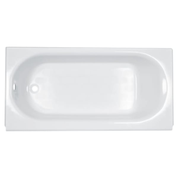 Princeton® Americast® 60" x 30" Integral Apron Bathtub Left-Hand Drain With Integral Drain White