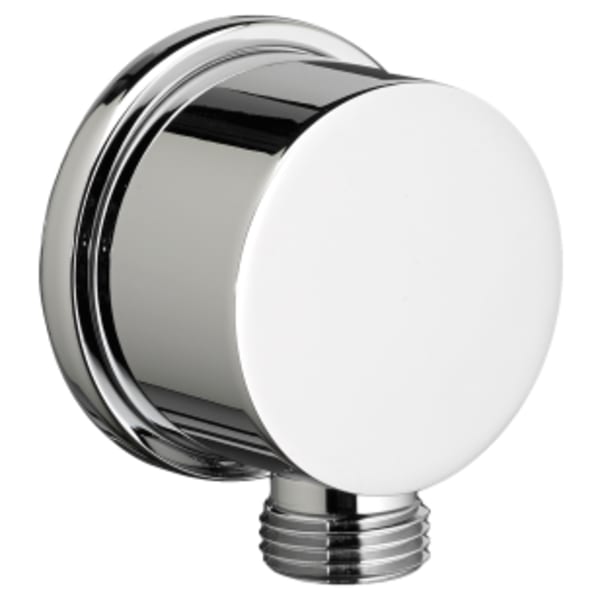 Round Wall Supply Chrome