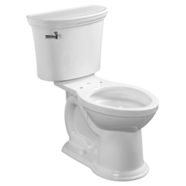 Heritage® VorMax® Two-Piece 1.28 gpf/4.8 Lpf Chair Height Elongated Toilet Less Seat White