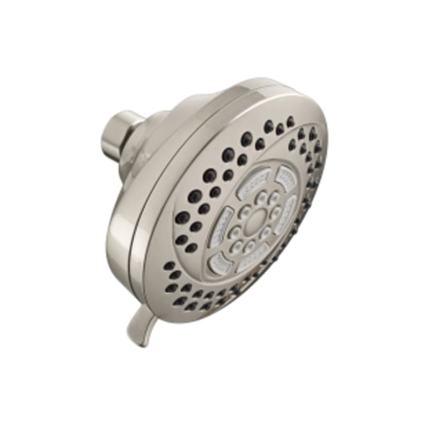Hydrofocus® 4-1/2" 2.0 gpm/7.6 L/min Water-Saving Fixed Showerhead Brushed Nickel