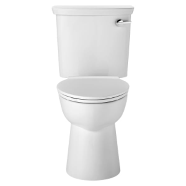 VorMax® Two-Piece 1.28 gpf/4.8 Lpf Chair Height Elongated Right-Hand Trip Lever Toilet Less Seat White