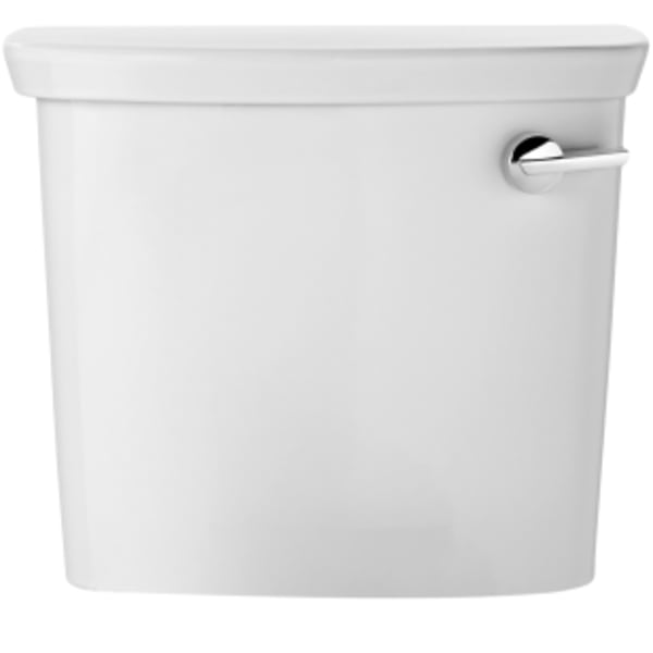 VorMax® 1.28 gpf/4.8 Lpf 12-Inch Rough Right-Hand Trip Lever Tank White