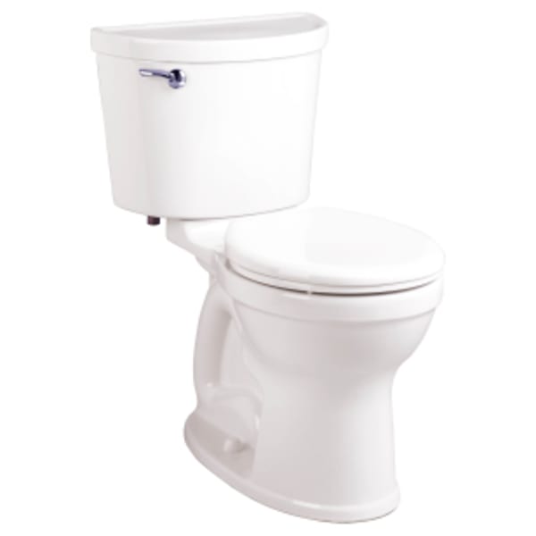 Champion® PRO Two-Piece 1.6 gpf/6.0 Lpf Chair Height Round Front Toilet Less Seat White
