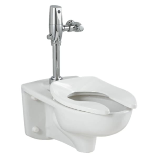 Afwall® Millennium® Wall-Hung Toilet System With Touchless Selectronic® Piston Flush Valve, 1.6 gpf/6.0 Lpf White