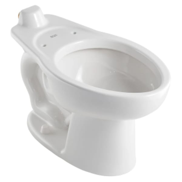 Madera 1.1 - 1.6 gpf (4.2 - 6.0 Lpf) 15" Height Back Spud Elongated EverClean® Bowl With Bedpan Lugs White