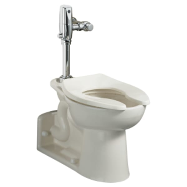 Priolo® Floor-Mount, Back Outlet EverClean® Bowl Less Seat White