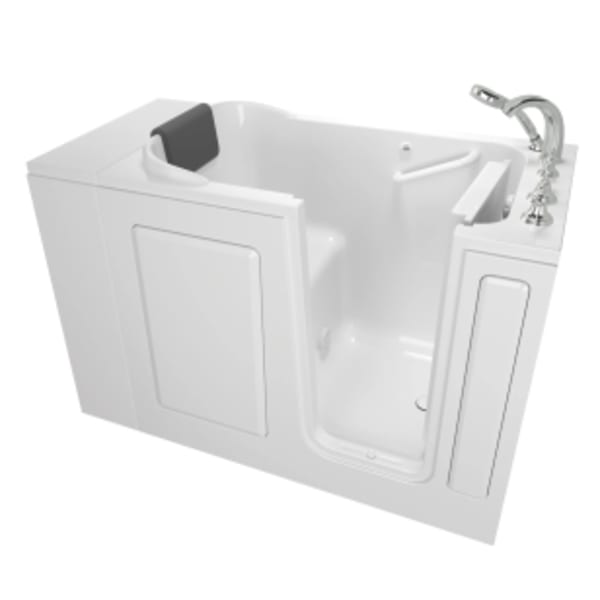 Gelcoat Walk-in Tub 48" x 28" Right-Hand Drain SKR White