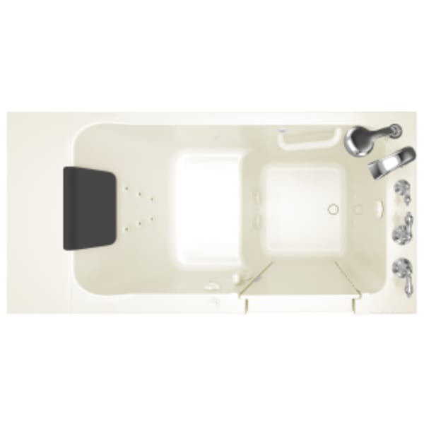 Acrylic Walk-in Tub 51" x 30" Right-Hand Drain JMS Biscuit