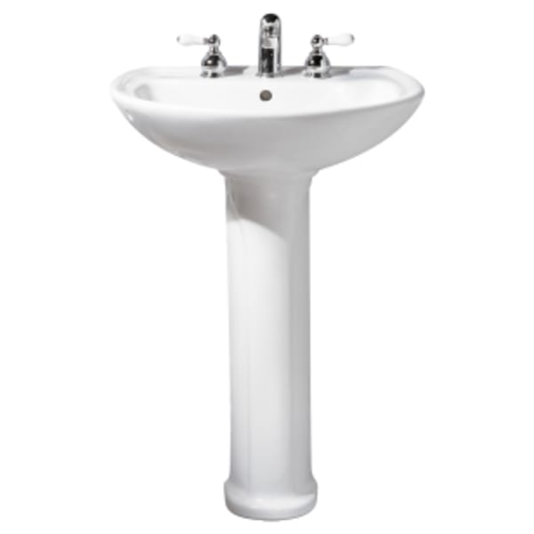 Cadet® Pedestal Leg White