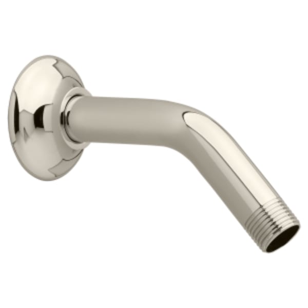 5-Inch Wall Mount Standard Showerhead Arm Polished Nickel