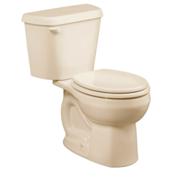 Colony® Two-Piece 1.6 gpf/6.0 Lpf Standard Height Round Front 10-Inch Rough Toilet Less Seat Bone