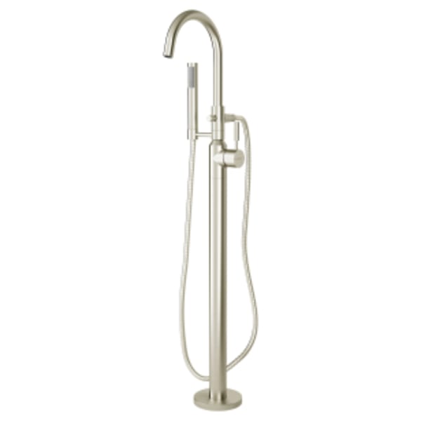 Cadet® Freestanding Bathtub Faucet With Lever Handle in BRUSHED NICKEL