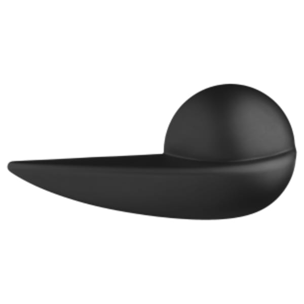 Left-Hand Trip Lever Matte Black