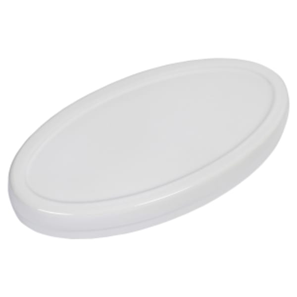 St. George® Toilet Tank Cover in CANVAS WHITE