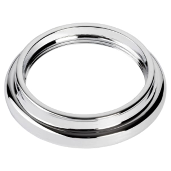 Rosette in POLISHED CHROME