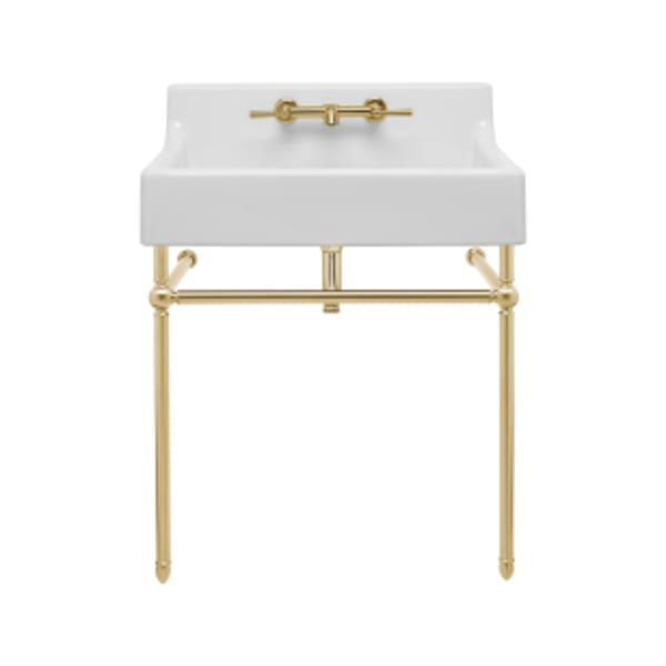 Oak Hill® 30" Console Legs in SATIN BRASS