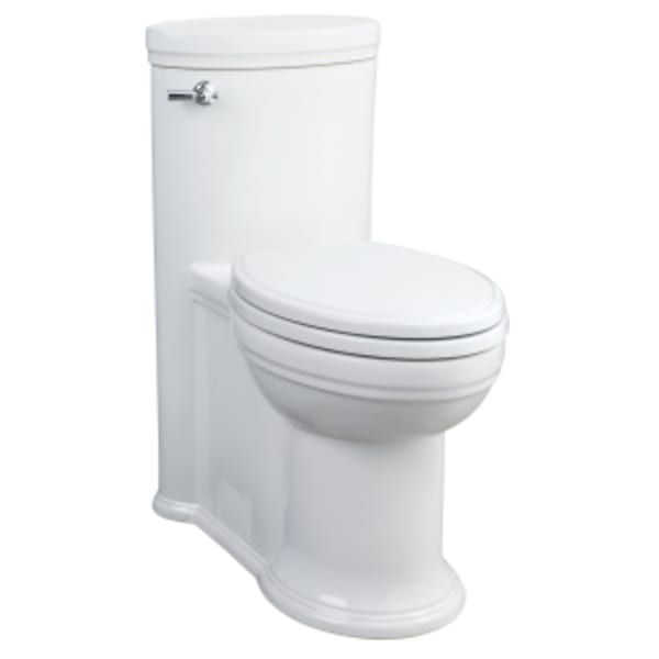 St. George One-Piece Chair Height Elongated Toilet with Seat in CANVAS WHITE