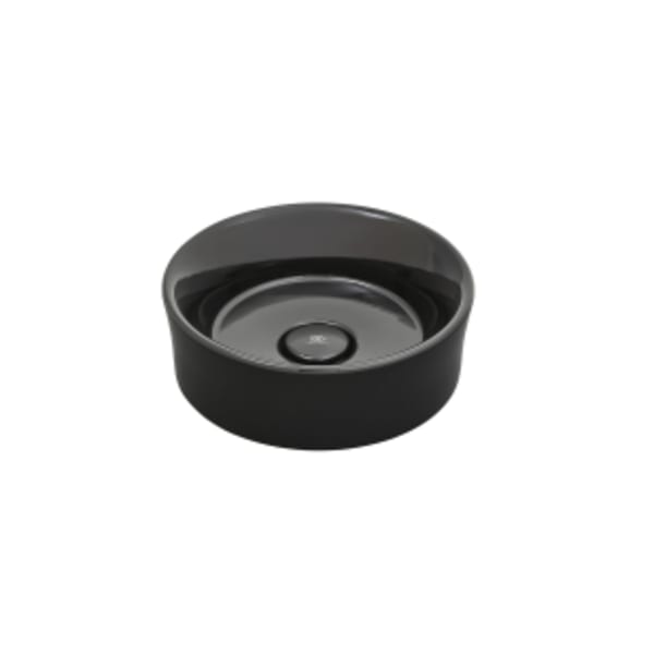 POP® Round Vessel Sink in BLACK